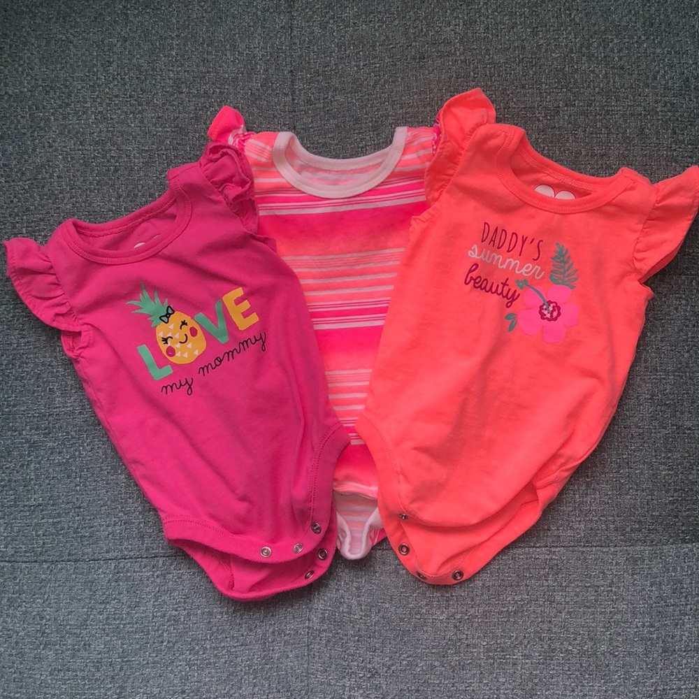 ❌DONATED❌Children’s Place Flutter- 3 Onesies